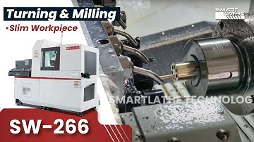 How to use our Swiss Type CNC machine for turning & milling slim workpiece? | SWISS TYPE CNC LATHE