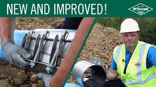 Installing the Stainless Steel Repair Clamp