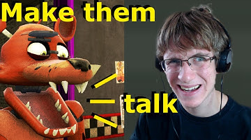 Source Filmmaker basic tutorial: How to lip sync in SFM with a FNAF animatronic and a human model