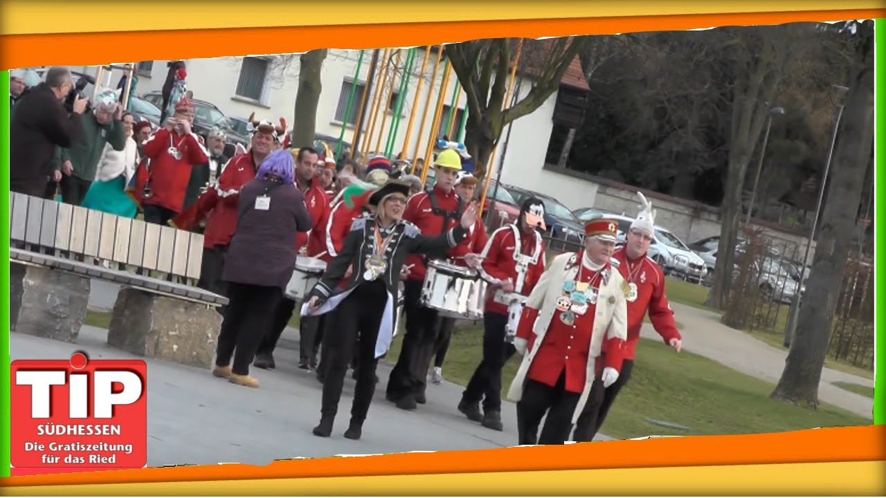 Erfolgreiche Rathausstürmung - Bürstadt 2017