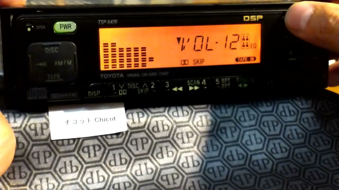 Toyota TSP-5475 as an alternative to the Sony XR-C500 - sounds