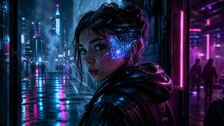 Hologram Drift — Cyberpunk Deep House & Melodic Techno (Midnight Night Drive Mix)