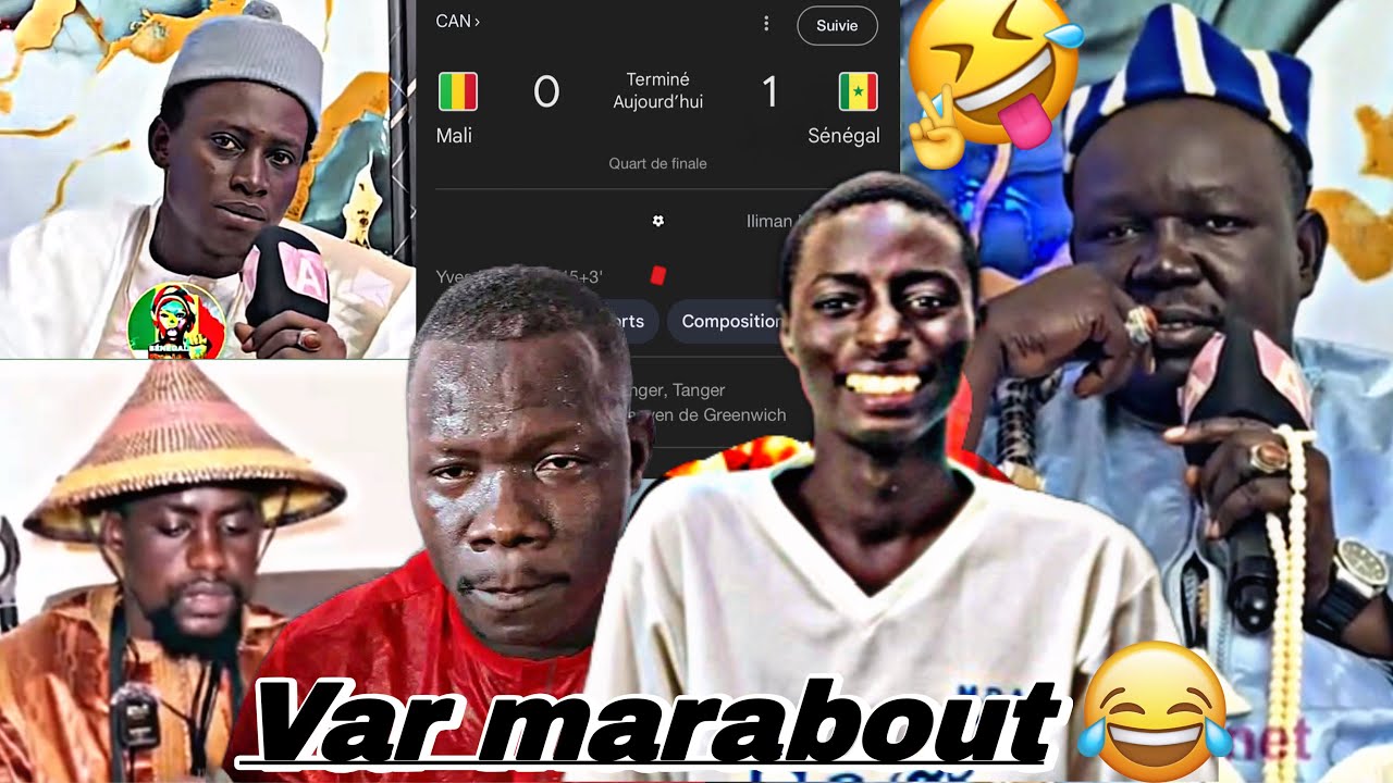 😂wouy var bi ak marabout Sénégal yi 🤣score exacte 3_0
