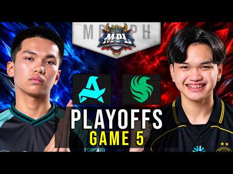 AURORA PH vs TEAM FALCONS PH 🔥 GAME 5 | MPL PH SEASON 18 | PLAYOFFS