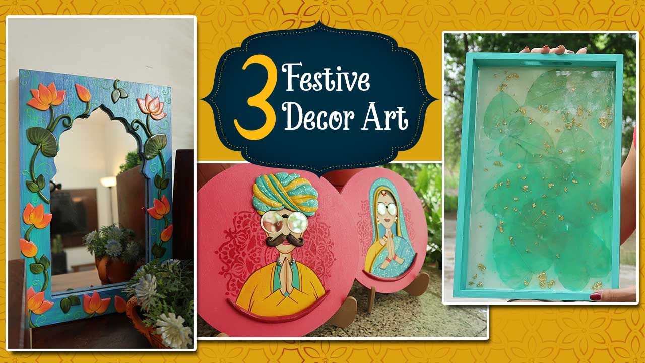 3 идеи праздничного декора своими руками с советами и рекомендациями