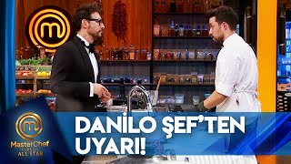 Danilo Şef Hasan'ı Uyardı! | MasterChef Türkiye All Star YARI FİNAL