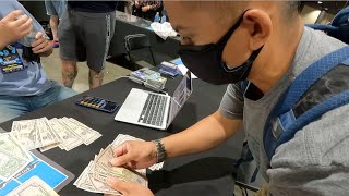 💰 HUGE CASH OUT 💰Selling Pokemon to Vendors at Long Beach Collect-a-Con