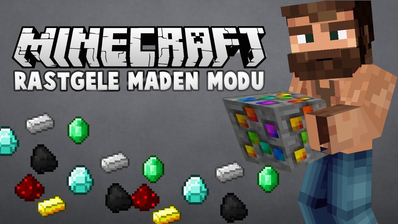 Modu Seed RASTGELE MADEN MODU (Yeni İntro) + Süper Seed | Minecraft Mod ...