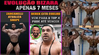Sansom Dauda choca o mundo com evolução + Derek cita Lucas como ameaça ao título da 212 + Zancanelli