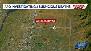 Albuquerque police investigating suspicious deaths