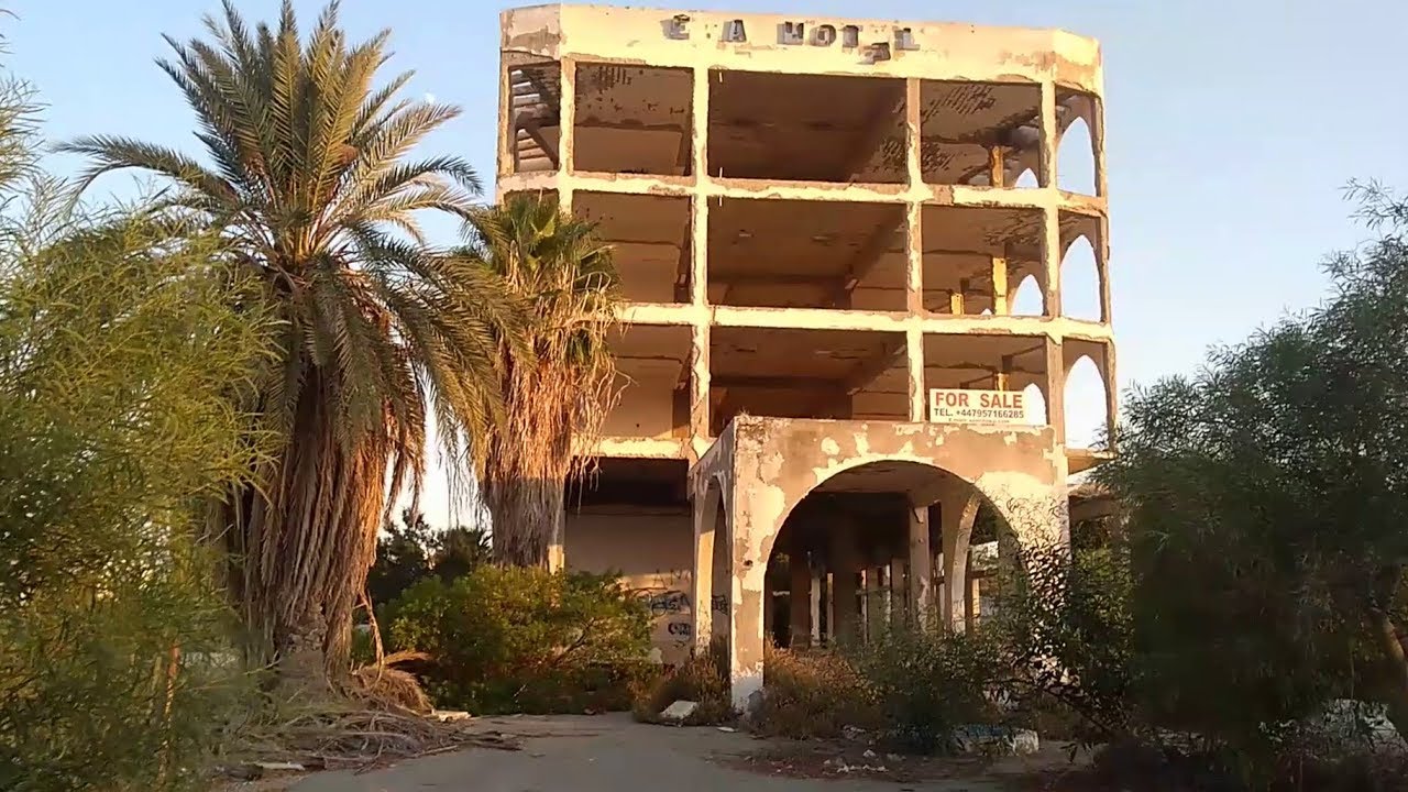 Download Кипр: заброшенная гостиница Eva Hotel ♥ Прогулка по туристический местности ♥ Ларнака - Декелия