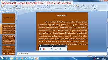 IEEE 2017-2018 DATA MINING EFFICIENT PATTERN BASED AGGREGATION ON SEQUENCE DATA