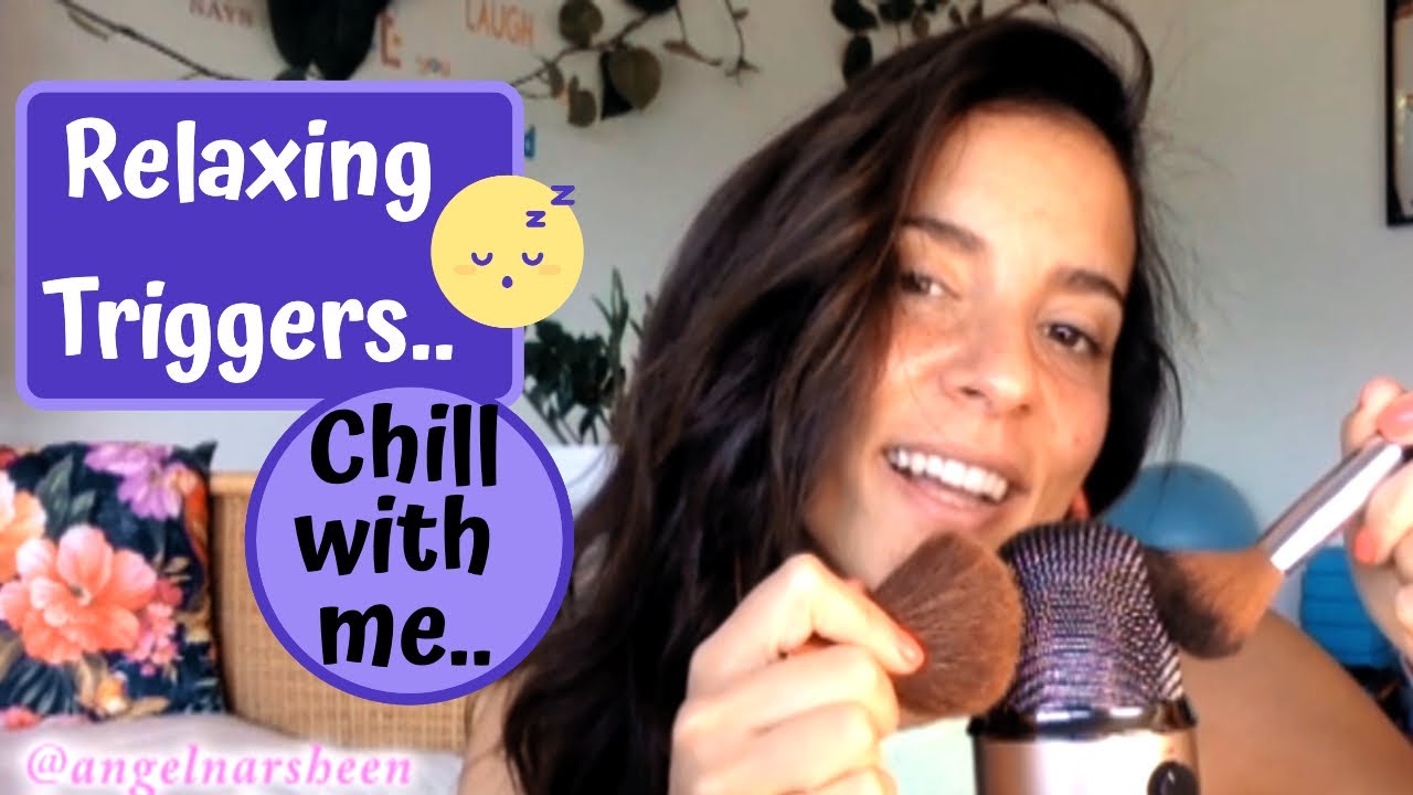 ASMR|ΕΓΚΕΦΑΛΙΚΗ ΧΑΛΑΡΩΣΗ & INAUDIBLE TRIGGERS|Angel Narsheen