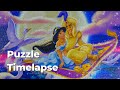 Magic unfolds aladdin puzzle timelapse by ravensburger