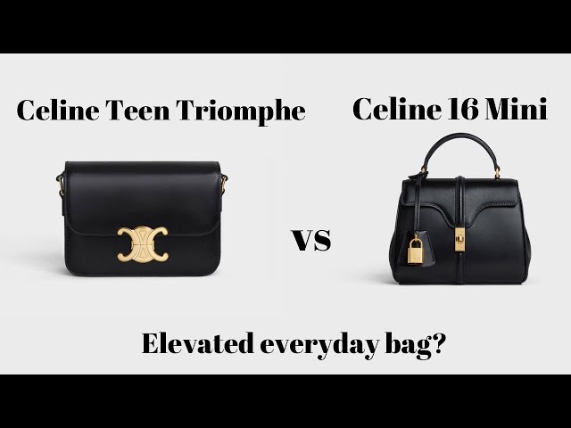 VCR: Celine Teen Triomphe vs Celine 16 mini
