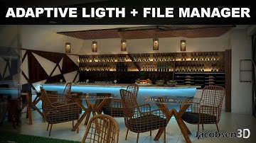 V-Ray 3.6 - Adaptive Ligth + File manager