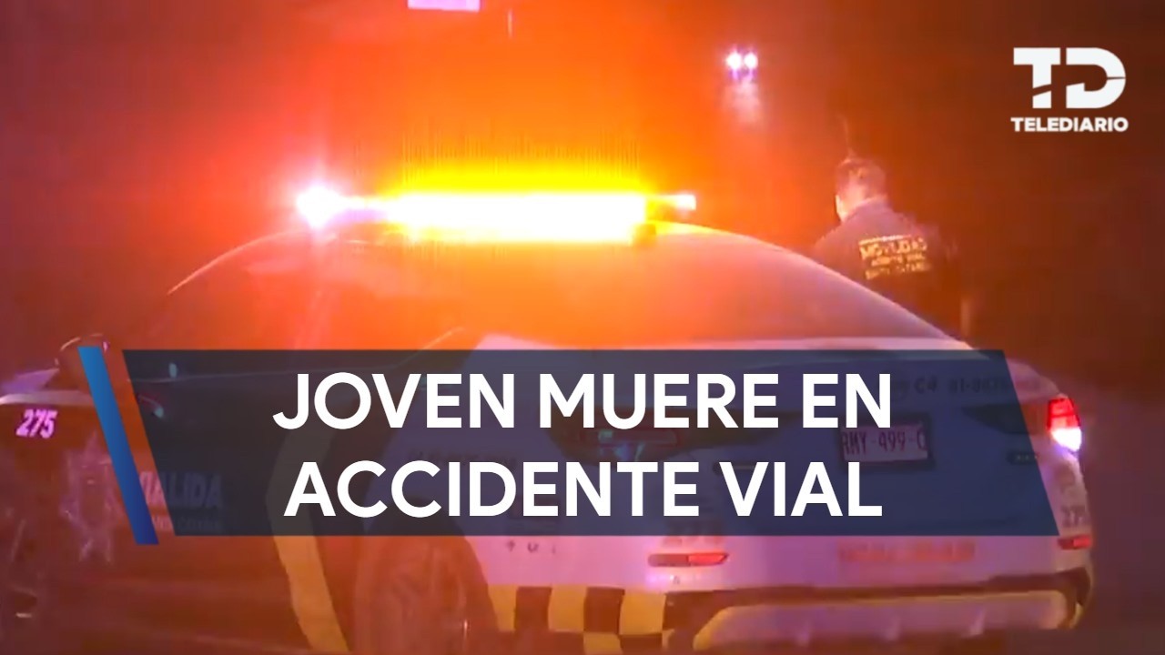 Joven muere en accidente vial en Santa Catarina