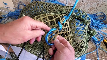 How To Repair Chewed Up Horse Haybags With Twine