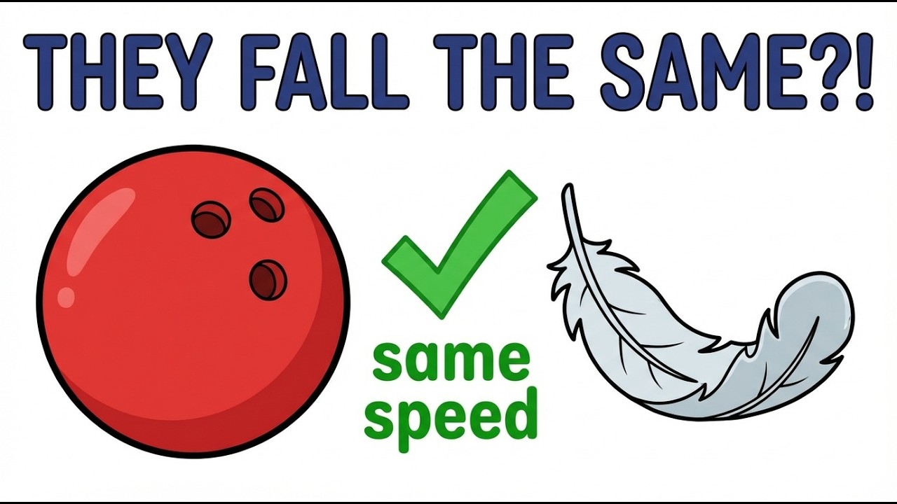 Why heavier objects don’t fall faster - YouTube