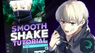 smooth shake tutorial for raw edits