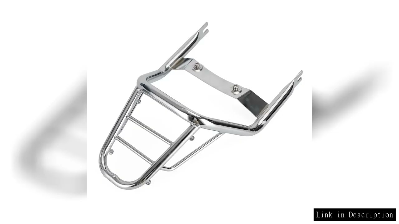 Artudatech Rear Rack Chrome Luggage Carrier Fits Honda Z125 Monkey 125 2018-2022 New