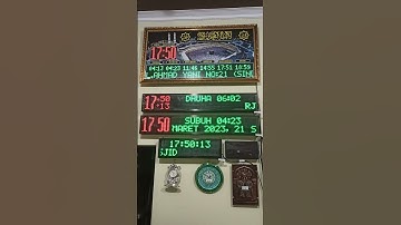 Jam Digital Jadwal Sholat Dan Running Text Bisa Di Pesan di: RUDI JAYA PONOROGO 081359133151