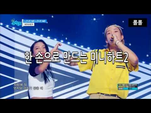 [위너 방송영상] 럽미럽미에 나오는 다양한 하트 모음