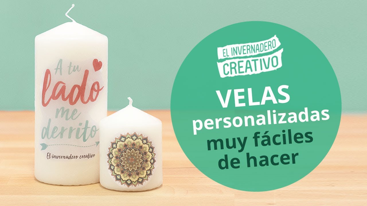 Cómo personalizar velas (MUY FÁCIL) How customize candles -