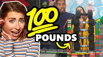 LEGO Bridge Challenge Part 2: 100 Pound Test - REBRICKULOUS