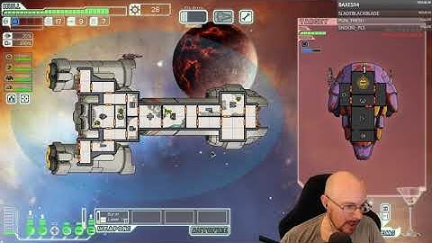 FTL Hard mode, NO pause, Random ships! Federation A, 1st run