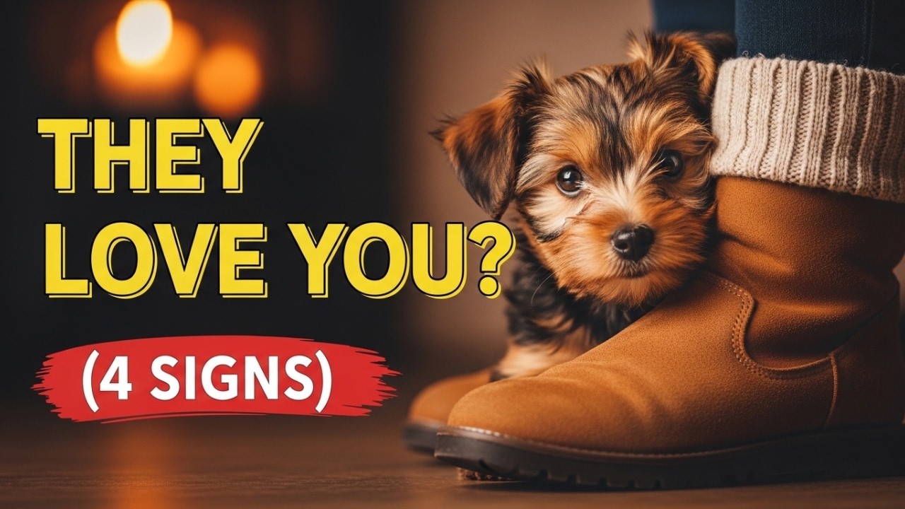 4 Signs Your Dog Loves You More Than Anyone Else - YouTube