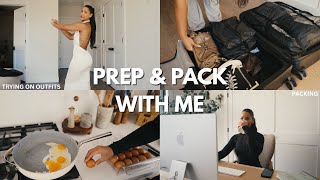 We're going to Europe | prep + pack vlog, nails, try on fits, & more