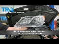 How To Replace Headlights 2012-17 Toyota Camry
