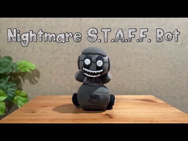 Fnaf VR / Princess Quest] Glitchtrap custom plush review! 