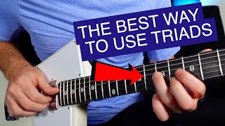 The Best Triads Guitar Lesson You'll Ever See