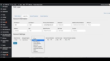 Agents Leads Plugin for WordPress IDX Broker
