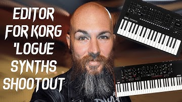 MINILOGUE XD and PROLOGUE EDITOR SHOOTOUT - Which is the best for the Korg 