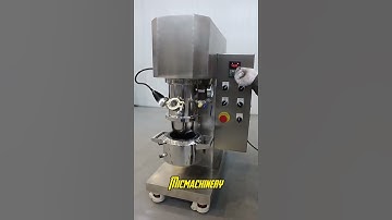 MIC-10L 20L 30L Small Batch Automatic Vacuum Double Planetary Mixer Machine