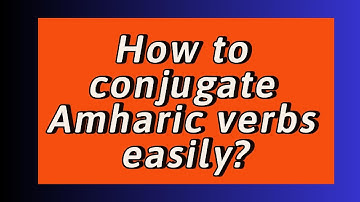Master Amharic Verb Conjugation: Easy Steps! #learn #Amharic