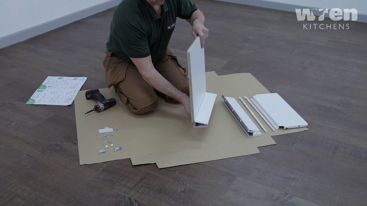 600mm Drawer Box Assembly Youtube