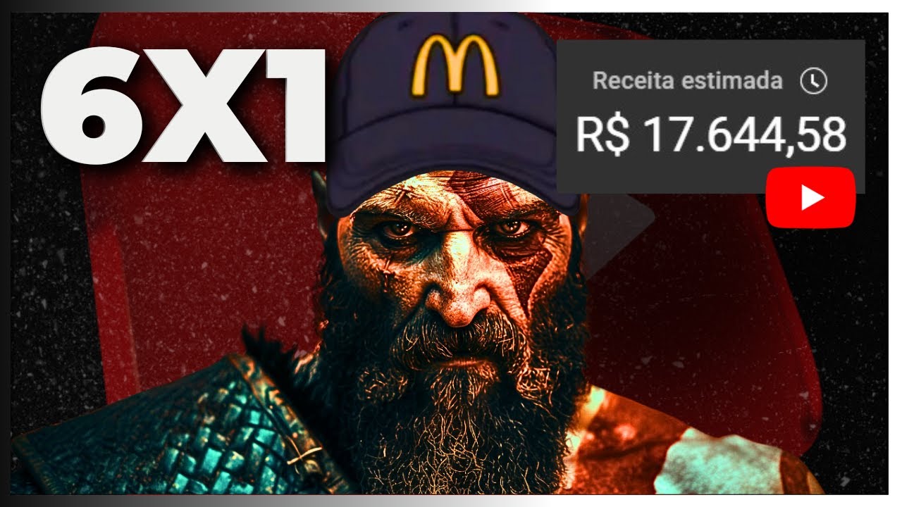 Como sair da escala 6×1 e começar no Youtube (sem passar fome) — Transcript