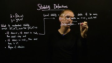 Stability definitions
