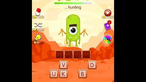 Word Monsters Level 64 Answers Solved Walkthrough Solution