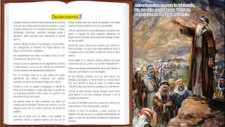 The Jerusalem Bible, 1976 Spanish Audio Deuteronomy 7