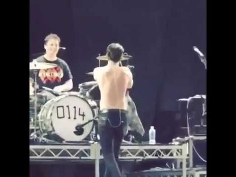 Alex turner shirtless!!!! 