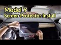Upgrade 1 - Model Y Screen Protector Install