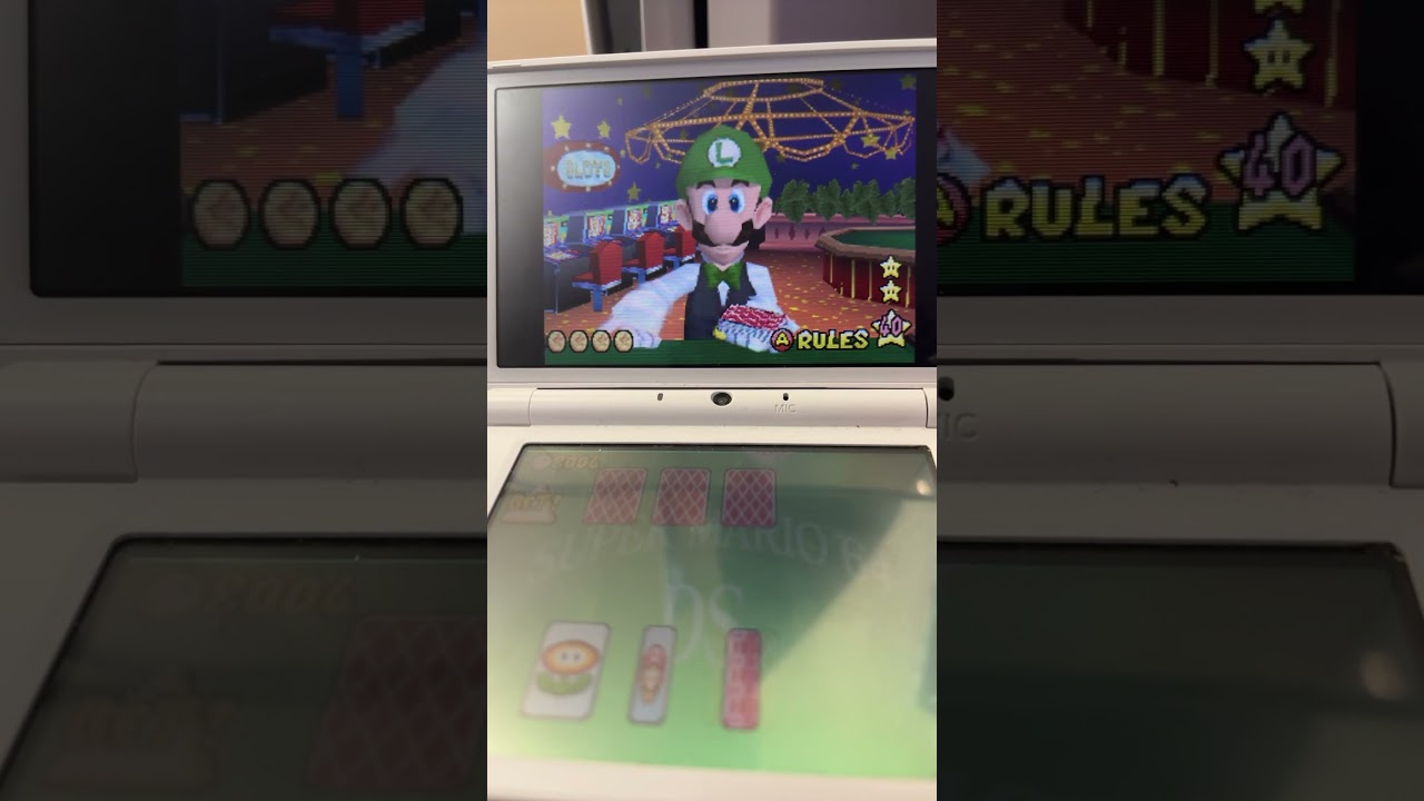 Super Mario 64 Minigame Series | Luigi Poker