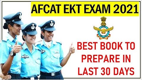 AFCAT EKT EXAM 2021 | BEST BOOK FOR EKT EXAM PREPARATION | EKT CSE | EKT MECHANICAL | EKT IT | EKT |