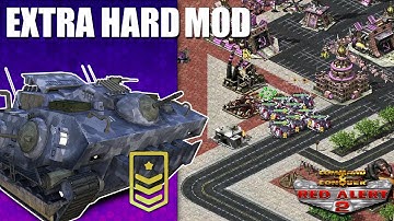 Red Alert 2 | Extra Hard Mod | We will trample our enemies!