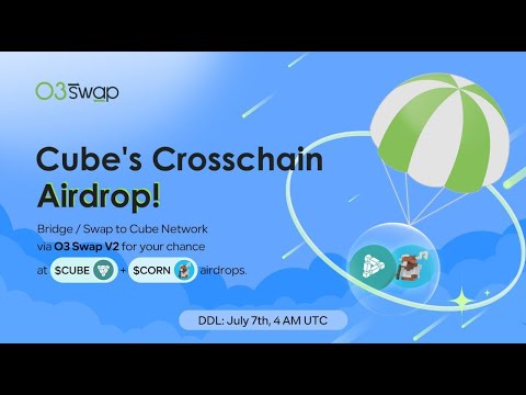 Airdrop O3 Swap и Cube Chain